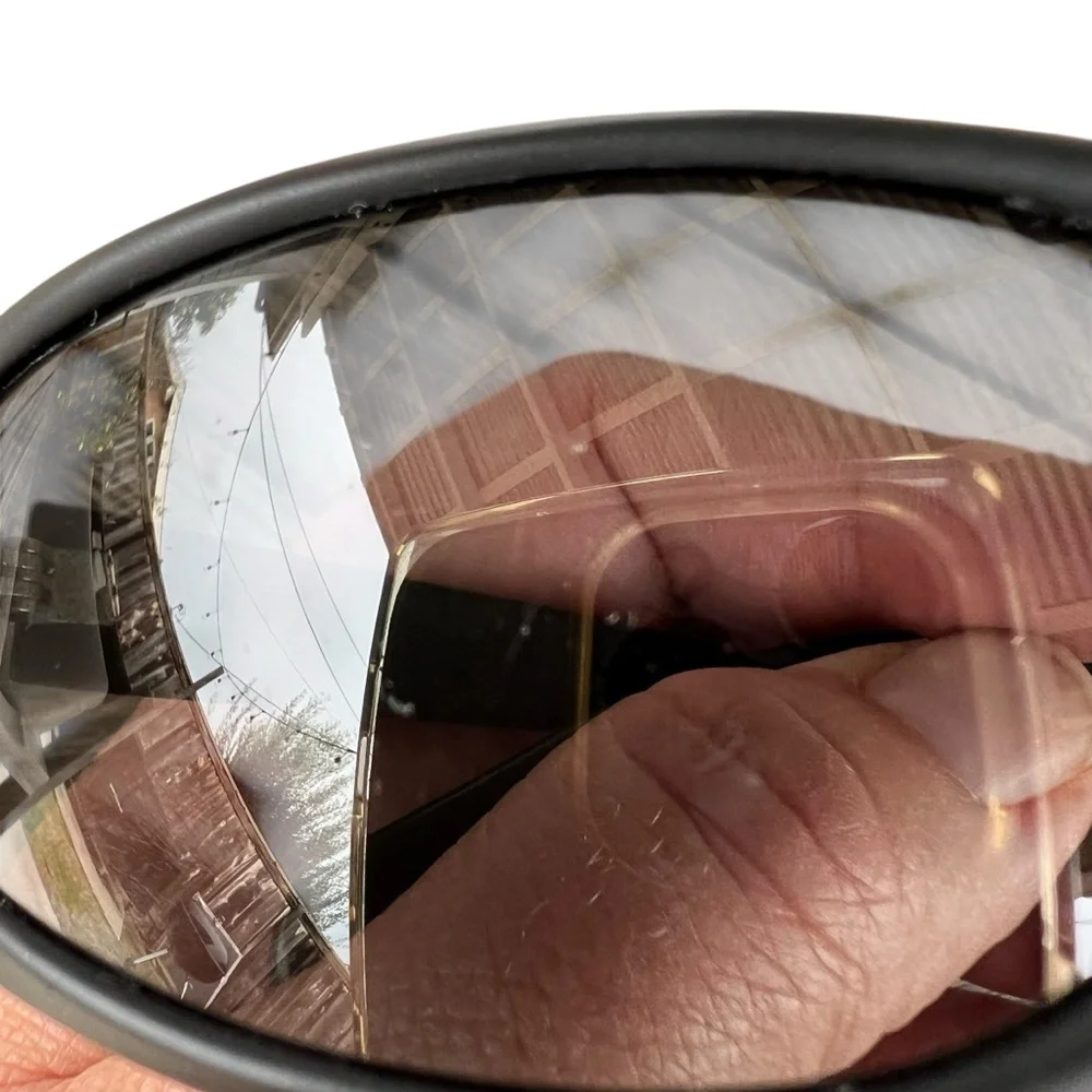 Von Zipper Backseat Sunglasses Y2K Style Matte Black Tinted Lenses READ - Picture 13 of 15